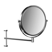 Emco Kosmetikspiegel Pure 3-/1-fach, 1-armig rund D=200mm, höhenverstellbar 109400111 