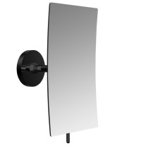 Emco Kosmetikspiegel Round 3-fach, Klebeadapter 132x208mm schwarz 109413337 