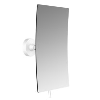 Emco Kosmetikspiegel Round 3-fach, Klebeadapter 132x208mm weiss 109413937 