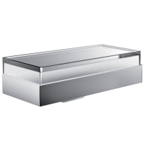 Emco Einhand-Seifenspender Liaison Glasteil satiniert chrom 182100104  