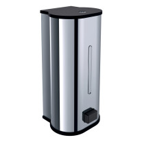 Emco Seifenspender System2 Wandmodell, Bedienung von unten, mechanisch, 800ml, chrom 352100104 