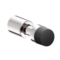 Emco Haken System2 mit Türpuffer schwarz/chrom 357721200  