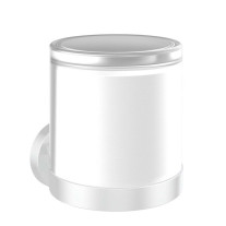 Emco Sensor-Seifenspender Round Glasteil satiniert weiß 432113903  