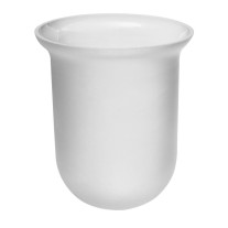Emco Bürstenglas Rondo2, Ersatzglas zu 4515 001 01 satiniert 451500090