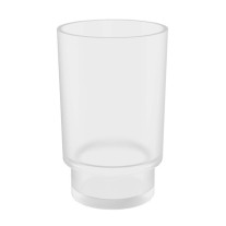 Emco Bürstenglas, Ersatzglas Fino zu 841500100 satiniert 841500090