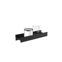 Emco Glashalter/Seifenspender Aura schwarz 853113400  