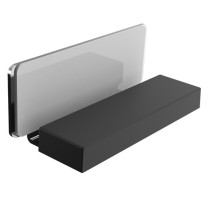 Emco Spiegeltürgriff 1 Stück ohne Logo schwarz 949713390