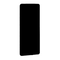 Kermi Elveo Designheizkörper H: 100 B: 60cm schwarz EVE11100060EDLK