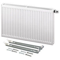 Purmo Heizkörper Profil Ventil Compact Typ 33 H: 40 L: 300cm, weiß, rechts F07330403001130