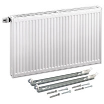 Purmo Heizkörper Profil Ventil Compact Typ 33 H: 40 L: 300cm, weiß, links F07330403001131