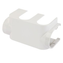 Flamco Designverkleidung Variocon Ventilarmatur Kunststoff weiß Anschluss links F12036