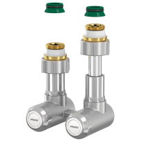 Flamco Hahnblock MULTIGRIP Eck Teleskop EVT G3/4i x 15 mit Nippel, Konus F13444