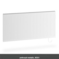 Kermi Heizkörper x-therm +e Profil horizontal Typ 21 H: 60 L: 100cm F1E21060100M301H4K
