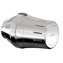 Flamco Exklusiv-Thermostatkopf TC-E1 chrom Klemmanschluss mit Nullstellung F35333
