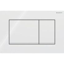 Geberit Sigma30 Betätigungsplatte, für 2-Mengen-Spülung weiß, /weiß matt 115.883.11.1