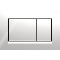 Geberit Sigma30 Betätigungsplatte, für 2-Mengen-Spülung hochglanz verchromt / mattverchromt 115.883.KH.1