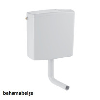 Geberit AP140 AP-Spülkasten Spül-Stopp-Spülkasten tiefhängend, Wasseranschluss links/mitte/rechts, bahamabeige 140.000.10.1