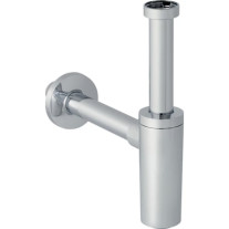 Geberit Tauchrohr-Geruchsverschluss für Waschbecken Abgang horizontal d40, 1 1/4, glanzverchromt 151.035.21.1
