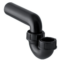 Geberit Rohrbogengeruchsverschluss für Becken D40/50 Einlauf vertikal und Abgang horizontal 152.033.16.1