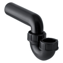 Geberit Rohrbogengeruchsverschluss für Becken D56/56 Einlauf vertikal und Abgang horizontal 152.044.16.1