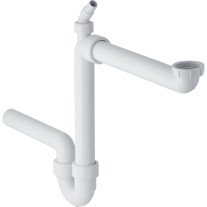 Geberit Rohrbogengeruchsverschluss für ein Spülbecken Raumsparmodell G1 1/2x40 152.885.11.1