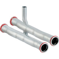 Geberit Mapress C-Stahl Anschluss-T-Stück-Set für Rücklauf d22-15 23604