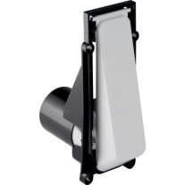 Geberit Highline Betätigungstaste für Urinal-Steuerung mit pneumatische Spülauslösung, weiß 240.048.11.1