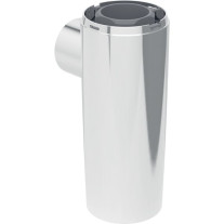 Geberit Waschbecken Geruchsverschluss mit Tauchwand hochglanz verchromt 242.561.21.1