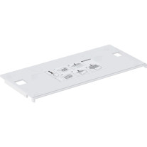 Geberit Einsteckplatte für Omega UP-Spülkasten 12cm 243.093.00.1
