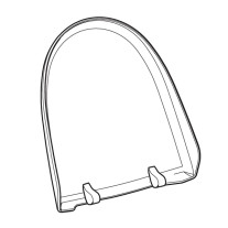 Geberit WC-Deckel für Geberit AquaClean 8000plus / 8000, weiß-alpin 250.067.11.1
