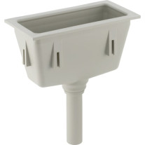 Geberit Trichter rechteckig d50 352.389.08.1