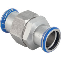 Geberit Mapress Edelstahl Verschraubung mit Überwurfmutter d54 35396