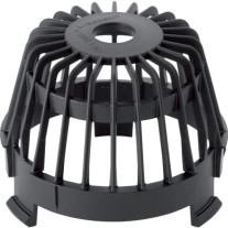 Geberit Laubfang zu Geberit Pluvia Dachwassereinlauf 6L 359.510.00.1