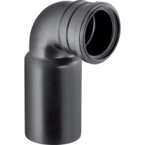 Geberit PE Anschlussbogen 90 Grad für Wand-WC d90/90 366.061.16.1