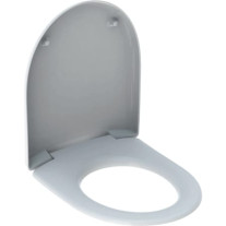 Geberit 4U WC-Sitz, weiß Scharniere verchromt mit Absenkautomatik 574410000
