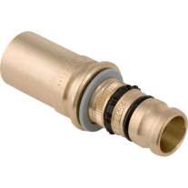 Geberit Mepla Übergang auf Mapress mit Einschubende Rotguss d40-35 605.508.00.5