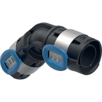 Geberit FlowFit Bogen 45 Grad, PPSU, d40 620.064.00.1