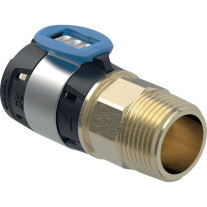 Geberit FlowFit Übergang mit Aussengewinde SiBr d16-R3/4 620.320.00.1