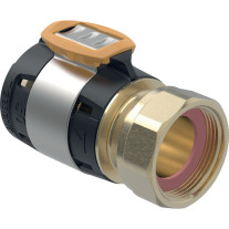 Geberit FlowFit Übergang mit Überwurfmutter SiBr d50-G2 3/8 620.665.00.1