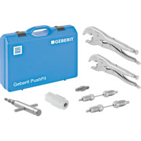 Geberit PushFit Set Montagewerkzeug zum Rohraustausch in Koffer d14/16/20/25 650.900.00.2