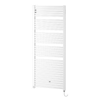 Kermi Geneo quadris-E Designheizkörper H: 149,4 B: 44,7cm weiß GQE101500452DXK