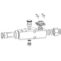 Grünbeck Sensorblock Füllmodul ohne Sensorik zu desaliQ 100140220001