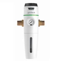Grünbeck Wasserfilter pureliQ:KD20, Feinfilter, zum Schutz der Hauswasserinstallation, mit Druckminderer 101270