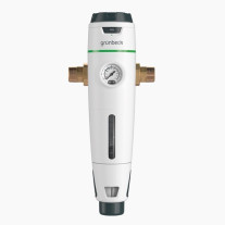 Grünbeck Wasserfilter pureliQ:RD32 mit Druckminderer, Rückspülfilter, zum Schutz der Hauswasserinstallation 101380