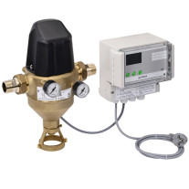 Grünbeck Wasserfilter MXA 1 1/2'', 500 µm mit Sicherheitsventil, Rückspülfilter,mit Abstreifbürste 107460311