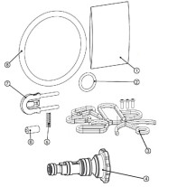 Grünbeck Servicekit Steuerventil mit Injektor MC/MD32, PA/PB ,EA/E 187668e