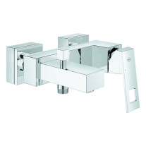 Grohe Eurocube Einhand-Wannenbatterie chrom Wandmontage eigensicher 23140000