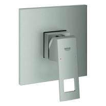 Grohe Einhand-Brausebatterie Eurocube supersteel Fertigmontage-Set für Rapido SmartBox 24061DC0