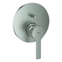 Grohe Lineare Einhand-Wannenbatterie supersteel Fertigmontageset für UP-Körper Rapido SmartBox 24064DC1