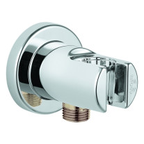 Grohe Wandanschlussbogen Relexa DN15 eigensicher mit Wandbrausehalter chrom 28679000